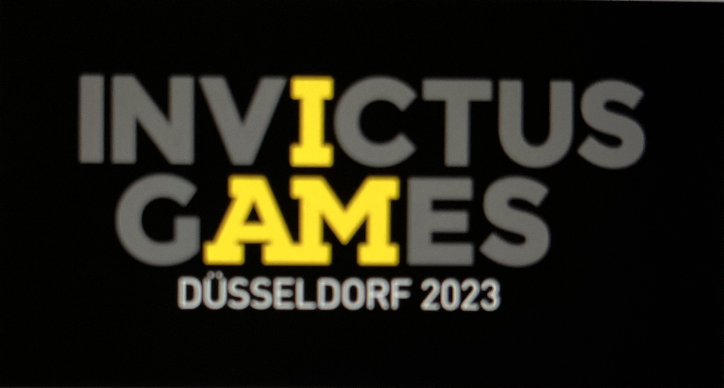 Das Foto zeigt das offizielle Logo der 2014 ins Leben gerufenen Invictus Games